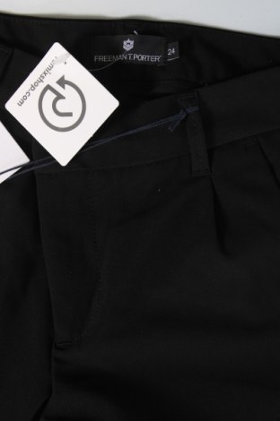 Дамски панталон Freeman T. Porter, Размер XS, Цвят Черен, Цена 46,80 лв.