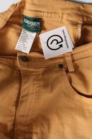 Дамски панталон Geiger, Размер M, Цвят Жълт, Цена 14,87 лв.