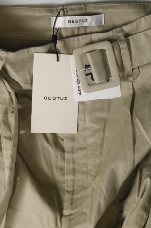 Pantaloni de femei Gestuz, Mărime S, Culoare Verde, Preț 201,32 Lei