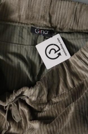 Pantaloni de femei Gina, Mărime L, Culoare Verde, Preț 22,89 Lei