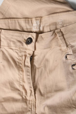 Дамски панталон Gina Benotti, Размер XL, Цвят Бежов, Цена 14,50 лв.