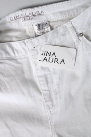 Γυναικείο παντελόνι Gina Laura, Μέγεθος XL, Χρώμα Λευκό, Τιμή 31,64 €