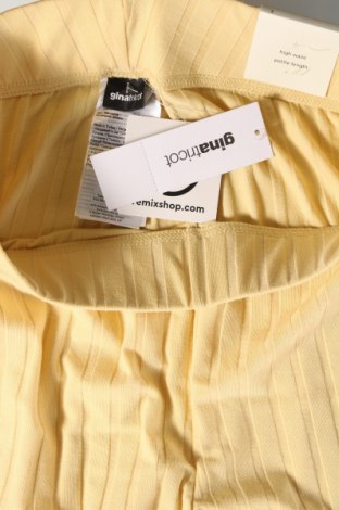Дамски панталон Gina Tricot, Размер S, Цвят Жълт, Цена 62,00 лв.