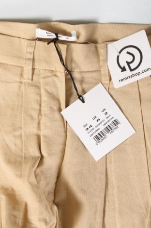 Pantaloni de femei Glamorous, Mărime XS, Culoare Bej, Preț 91,78 Lei