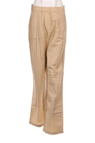 Pantaloni de femei Glamorous, Mărime M, Culoare Bej, Preț 91,78 Lei