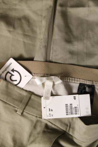 Damskie spodnie H&M, Rozmiar S, Kolor Zielony, Cena 59,22 zł