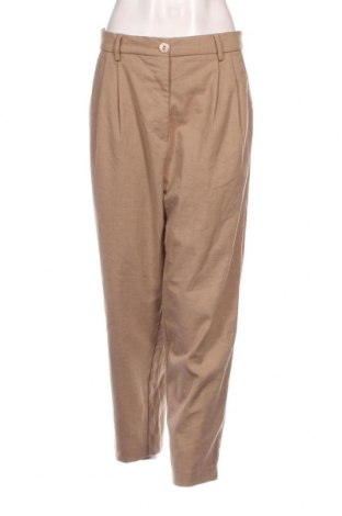 Дамски панталон H&M, Размер XL, Цвят Бежов, Цена 15,95 лв.
