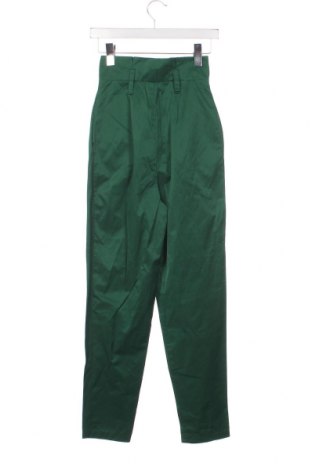 Γυναικείο παντελόνι H&M, Μέγεθος XS, Χρώμα Πράσινο, Τιμή 8,01 €