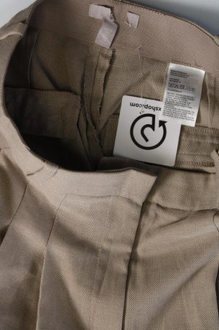 Damskie spodnie H&M, Rozmiar M, Kolor Beżowy, Cena 41,74 zł