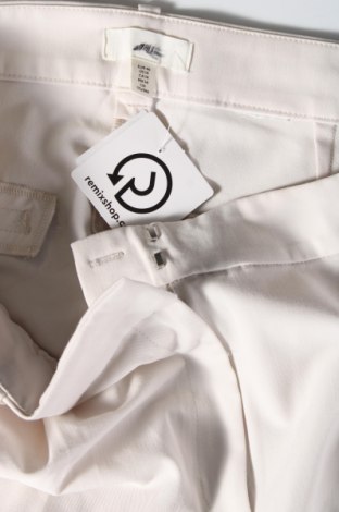 Pantaloni de femei H&M, Mărime XL, Culoare Ecru, Preț 95,39 Lei