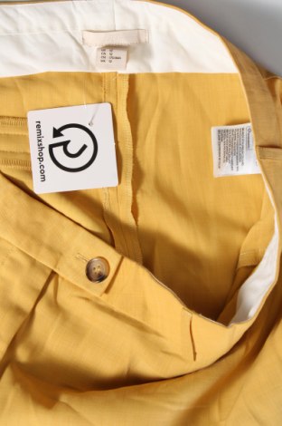 Pantaloni de femei H&M, Mărime XL, Culoare Galben, Preț 95,39 Lei
