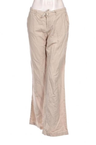Pantaloni de femei H&M L.O.G.G., Mărime L, Culoare Bej, Preț 54,37 Lei