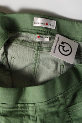Γυναικείο παντελόνι Helena Vera, Μέγεθος L, Χρώμα Πράσινο, Τιμή 12,60 €