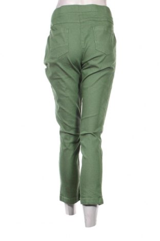 Дамски панталон Helena Vera, Размер L, Цвят Зелен, Цена 24,64 лв.