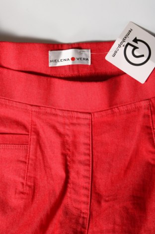 Γυναικείο παντελόνι Helena Vera, Μέγεθος L, Χρώμα Κόκκινο, Τιμή 11,76 €