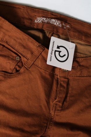 Дамски панталон Hello Miss, Размер S, Цвят Кафяв, Цена 14,37 лв.