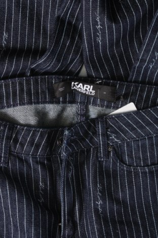 Damskie spodnie Karl Lagerfeld, Rozmiar XS, Kolor Niebieski, Cena 778,31 zł