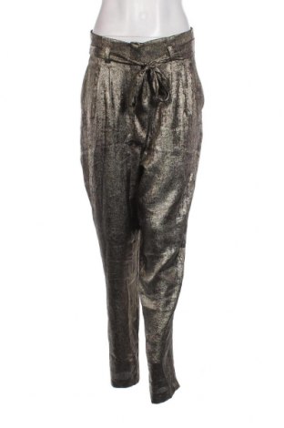 Дамски панталон Kookai, Размер L, Цвят Златист, Цена 46,80 лв.