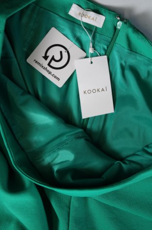 Дамски панталон Kookai, Размер L, Цвят Зелен, Цена 84,24 лв.