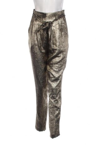 Pantaloni de femei Kookai, Mărime M, Culoare Auriu, Preț 76,97 Lei