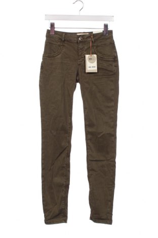 Дамски панталон MOS MOSH, Размер XXS, Цвят Зелен, Цена 39,00 лв.