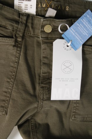 Дамски панталон Mac, Размер XS, Цвят Зелен, Цена 54,60 лв.