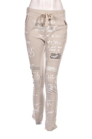 Pantaloni de femei Made In Italy, Mărime S, Culoare Bej, Preț 95,39 Lei