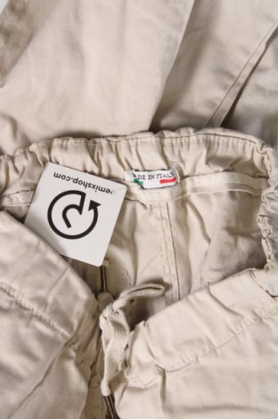Γυναικείο παντελόνι Made In Italy, Μέγεθος XS, Χρώμα  Μπέζ, Τιμή 7,12 €