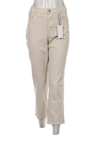 Γυναικείο παντελόνι Mango, Μέγεθος L, Χρώμα  Μπέζ, Τιμή 15,88 €