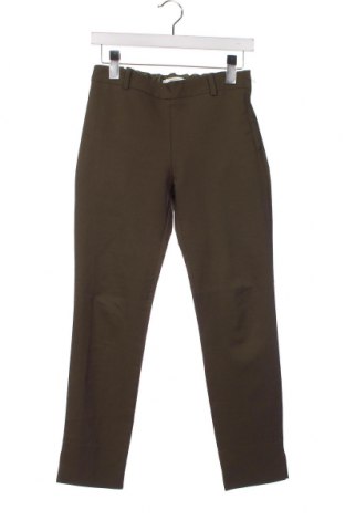 Дамски панталон Mango, Размер XS, Цвят Зелен, Цена 13,94 лв.