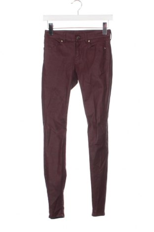Дамски панталон Mango, Размер XS, Цвят Червен, Цена 15,96 лв.