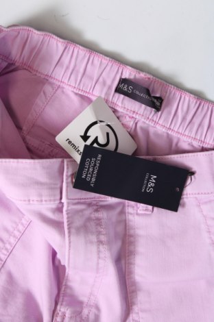 Pantaloni de femei Marks & Spencer, Mărime M, Culoare Roz, Preț 85,66 Lei