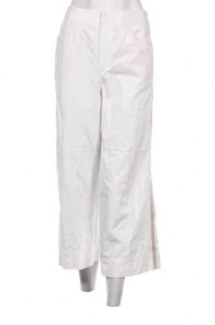 Dámské kalhoty  Massimo Dutti, Velikost L, Barva Bílá, Cena  684,00 Kč