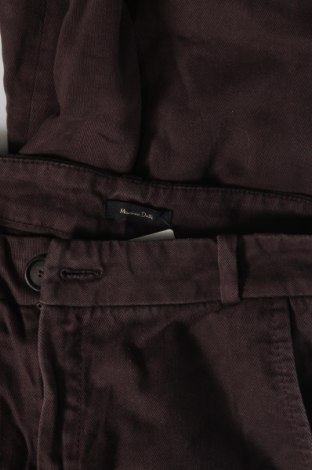 Дамски панталон Massimo Dutti, Размер S, Цвят Кафяв, Цена 36,72 лв.