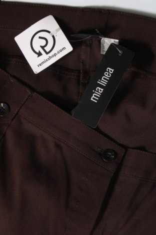 Γυναικείο παντελόνι Mia Linea, Μέγεθος 4XL, Χρώμα Καφέ, Τιμή 16,22 €