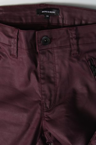 Damskie spodnie More & More, Rozmiar XS, Kolor Fioletowy, Cena 32,63 zł