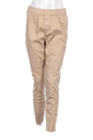 Γυναικείο παντελόνι Ms Mode, Μέγεθος XL, Χρώμα  Μπέζ, Τιμή 8,07 €