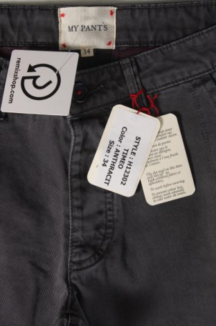 Γυναικείο παντελόνι My Pant's, Μέγεθος XS, Χρώμα Γκρί, Τιμή 4,79 €