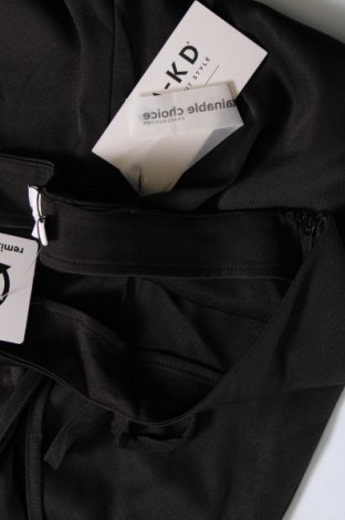 Дамски панталон NA-KD, Размер S, Цвят Черен, Цена 17,67 лв.