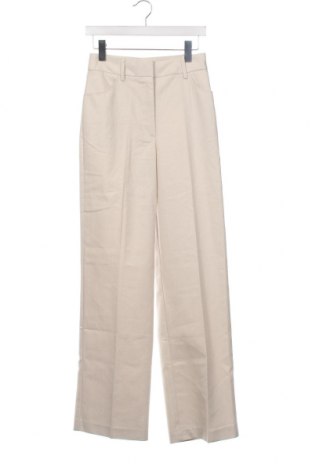 Дамски панталон NA-KD, Размер XS, Цвят Екрю, Цена 41,85 лв.