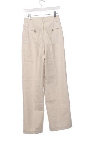 Дамски панталон NA-KD, Размер XS, Цвят Екрю, Цена 93,00 лв.