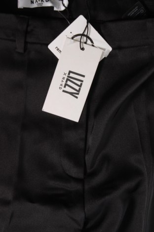 Дамски панталон NA-KD, Размер XS, Цвят Черен, Цена 56,72 лв.