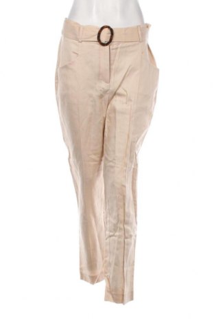 Дамски панталон Naf Naf, Размер M, Цвят Бежов, Цена 20,46 лв.