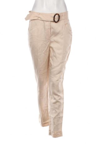 Дамски панталон Naf Naf, Размер S, Цвят Бежов, Цена 13,95 лв.