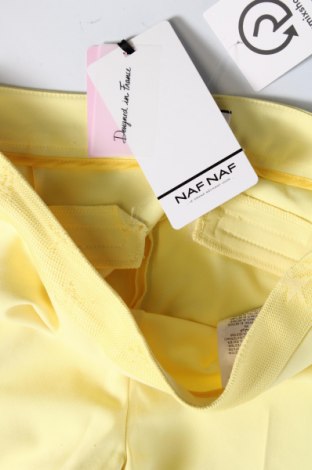 Dámské kalhoty  Naf Naf, Velikost S, Barva Žlutá, Cena  135,00 Kč