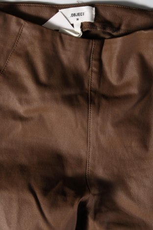 Дамски панталон Object, Размер S, Цвят Кафяв, Цена 9,84 лв.
