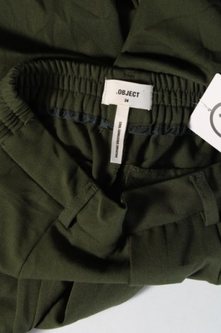 Dámské kalhoty  Object, Velikost XS, Barva Zelená, Cena  65,00 Kč