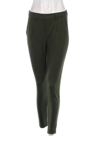Γυναικείο παντελόνι Object, Μέγεθος XS, Χρώμα Πράσινο, Τιμή 5,58 €