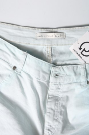 Pantaloni de femei Oui, Mărime XXL, Culoare Albastru, Preț 93,95 Lei