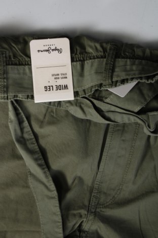Дамски панталон Pepe Jeans, Размер S, Цвят Зелен, Цена 23,40 лв.